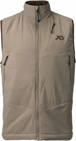 First Lite Men's Primer Puffy Vest - Insulated Windproof Camo Waterfowl Hunting Vest