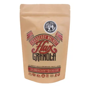 Flax Granola - Cranberry Walnut - Gluten Free - 12 oz