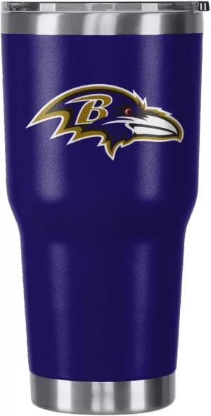FOCO NFL unisex NFL Team Logo 30oz Insulated Stainless Steel Travel Mug Tumbler