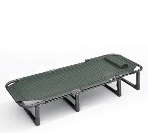 Foldable Camping Cot 4 Adjustment Levels Camping Cots for Adults Extra Wide Cots for Camping Load 551lb Portable Camping Cot