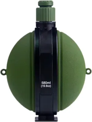 Foldable camping portable telescopic compass silicone water bottle