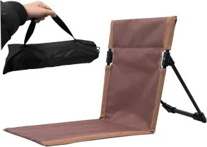 Folding Beach Lounge Chair 600D Beach Lounge Chair with Aluminium Alloy Support Nylon Fitting Portable Lounger with Storage Bag