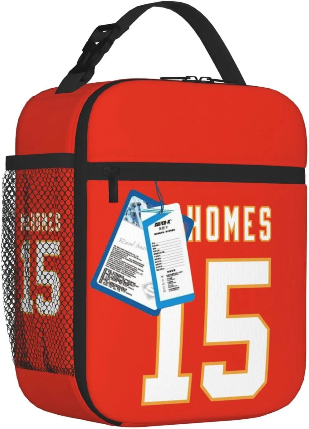Football Insulated Lunch Bag For Women Men Insulated Lunch Box For Reusable Lunch Tote Portable Bag For Work, Picnic Or Travel
