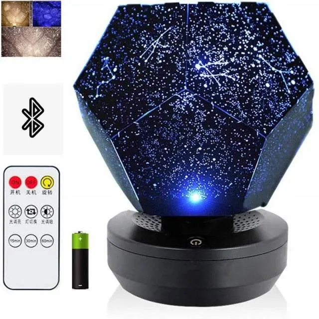 Galaxy Night Light Projector - Star and Planetarium Light Show