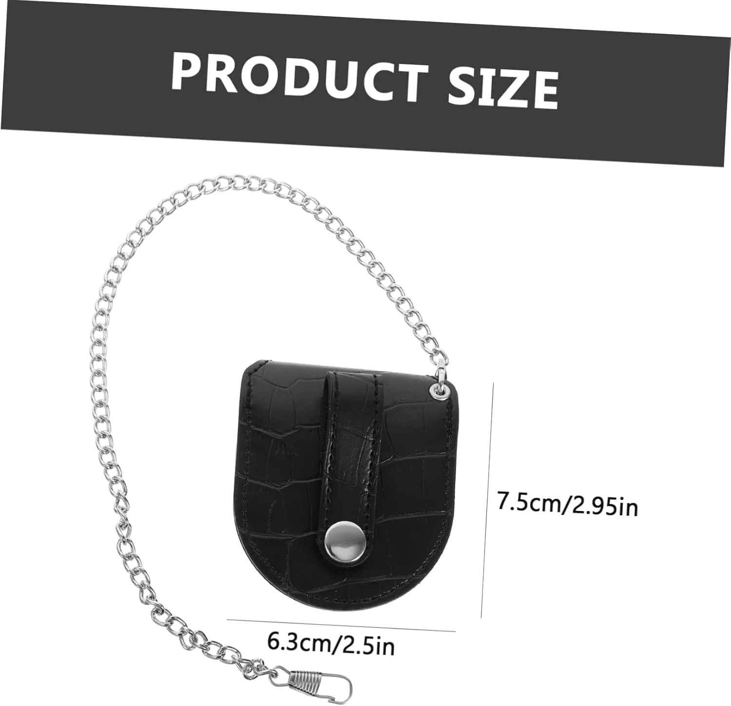GALPADA Sets Waist Bag Pocket Watch Compartment Small Storage Bag Vintage Design for Friends