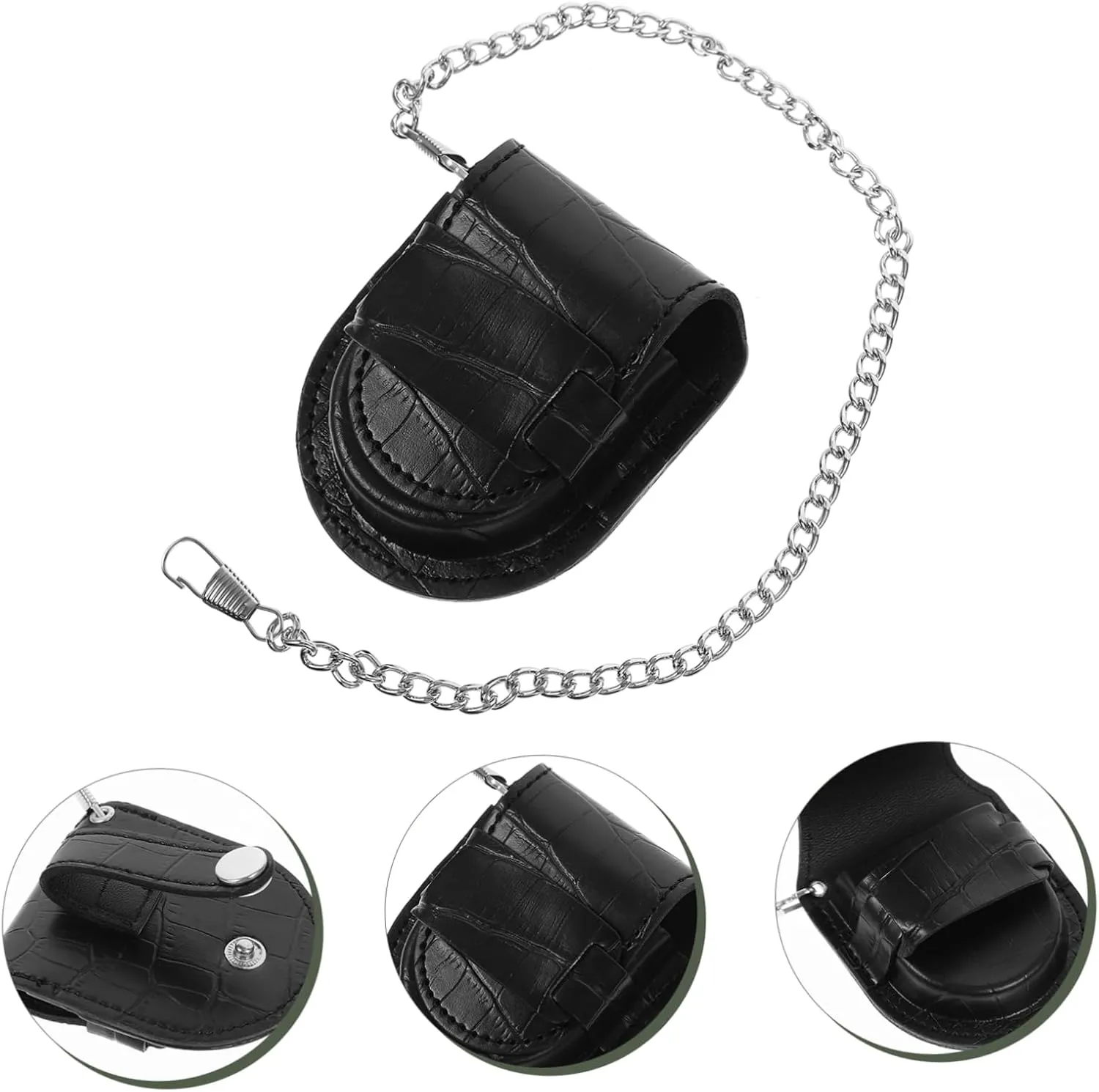 GALPADA Sets Waist Bag Pocket Watch Compartment Small Storage Bag Vintage Design for Friends