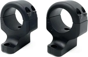 Game Reaper 2: Thompson Center Venture & Compass - Long & Short Action - High Mount - Tactical, Black, 1 inch, 4 Screws per Ring