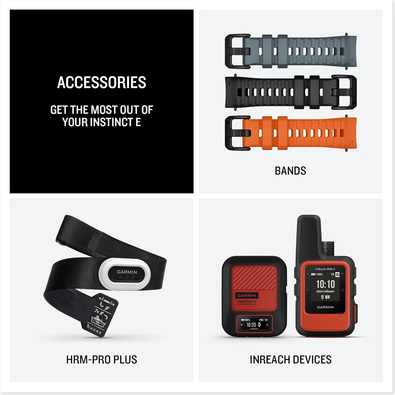 Garmin Instinct E Rugged GPS Adventure Smartwatch, Electric Lime with Twilight Band | 40mm | Wrist Based Heart Rate Monitor, Up to 16 Days of Battery Life with Signature Stand Power Bundle
