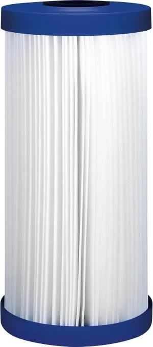 GE FXHSC Whole House Water Filter | Replacement for Water Filtration System | NSF Certified: Reduces Sediment, Rust & Other Impurities from Water | Replace Every 3 Months for Best Results | 1 Filter