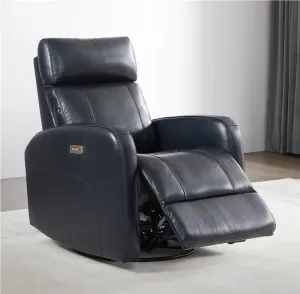Genuine Leather Power Lift Recliner Chair Massage Adjustable for Elderly Lay Flat Lift Chair Reclining Sofa High Back Theater Seating Living Room Home Office