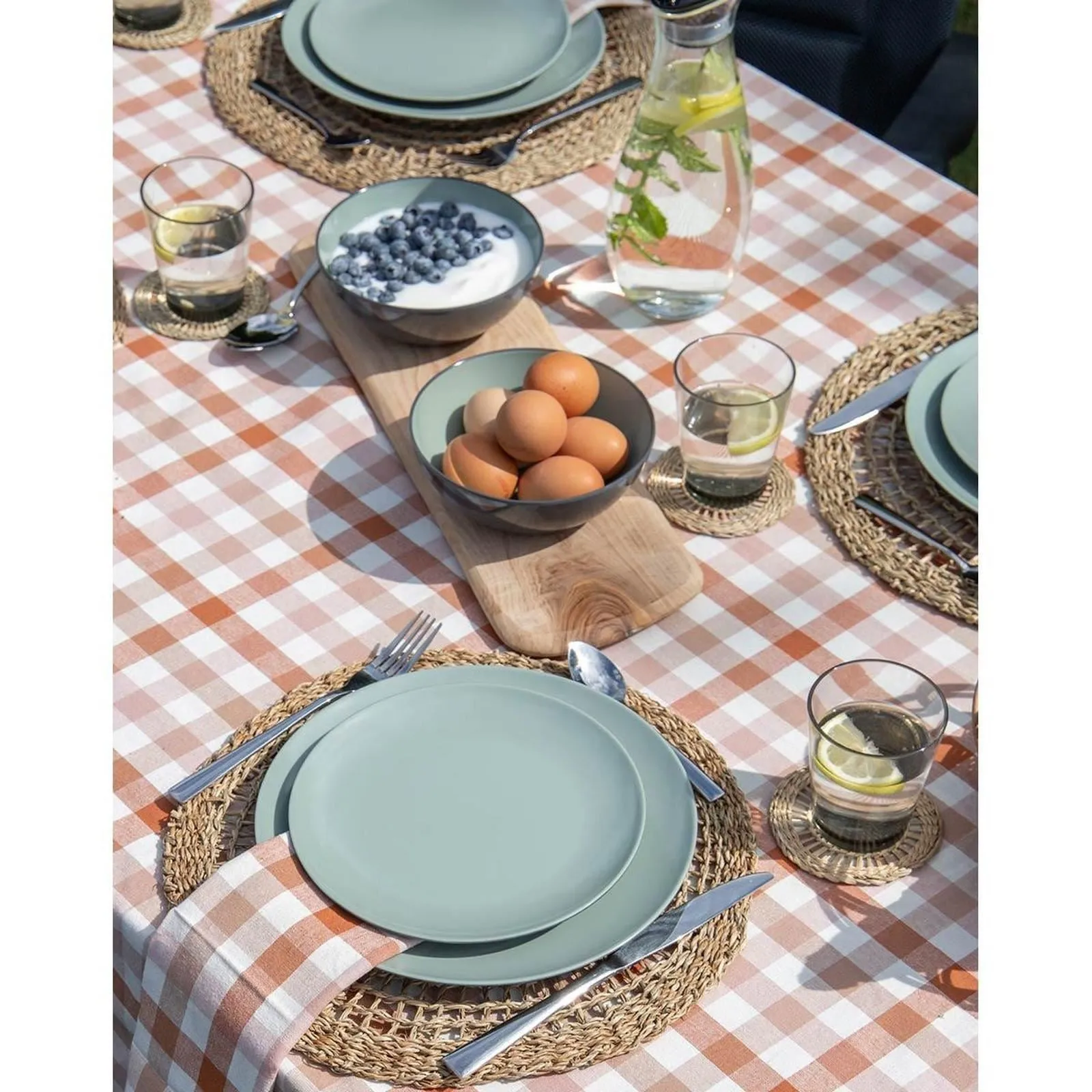 Gimex Vivid Line Tableware Green 12 Pieces