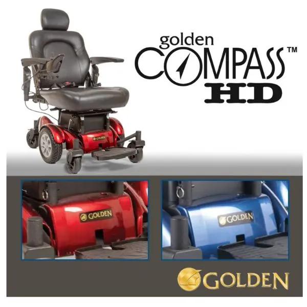 Golden Technologies Compass HD Bariatric Power Chair GP620