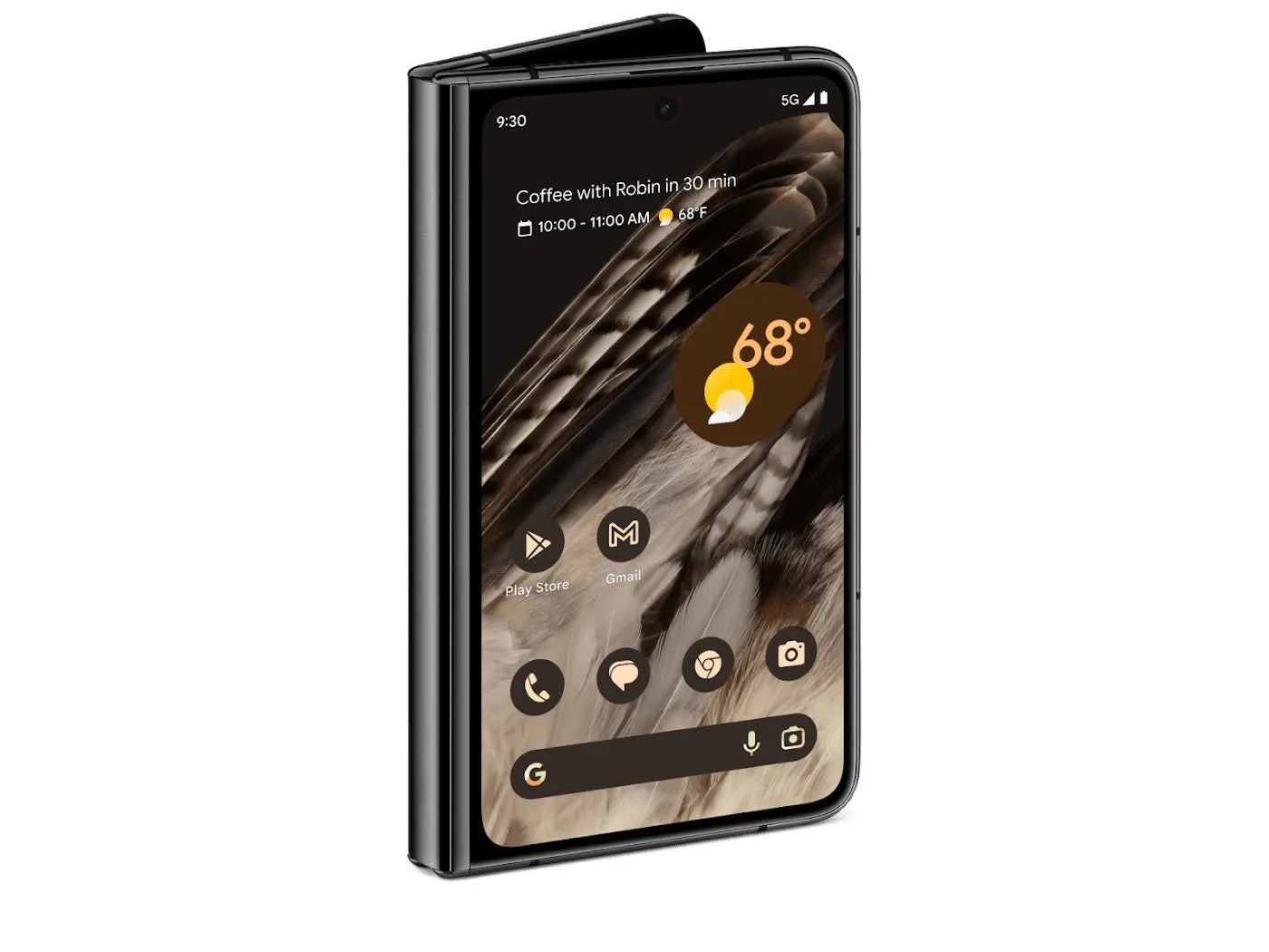 Google Pixel Fold 5G, 12GB/512GB, Obsidian (Global) New-Open Box (Read DISC)