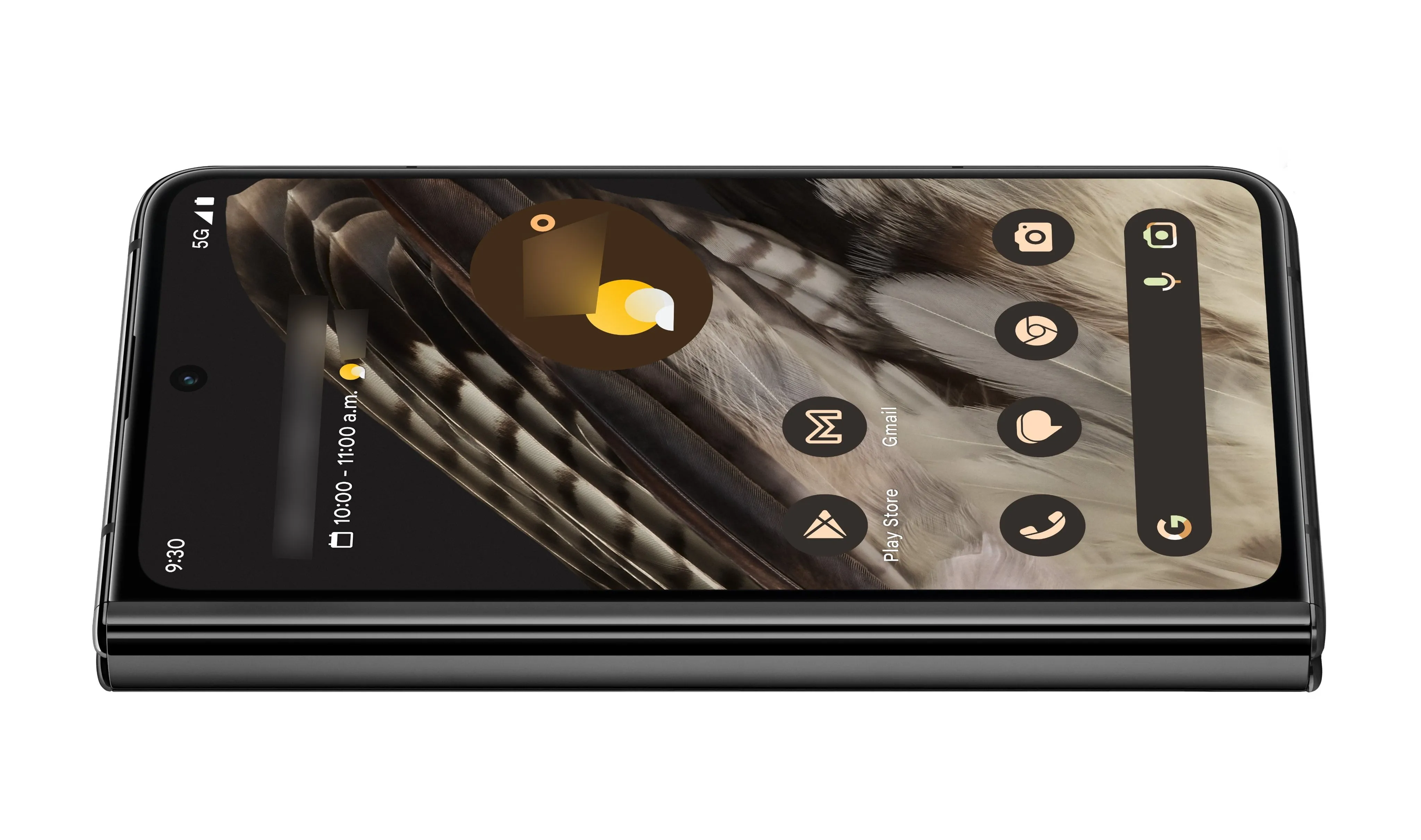Google Pixel Fold 5G, 12GB/512GB, Obsidian (Global) New-Open Box (Read DISC)