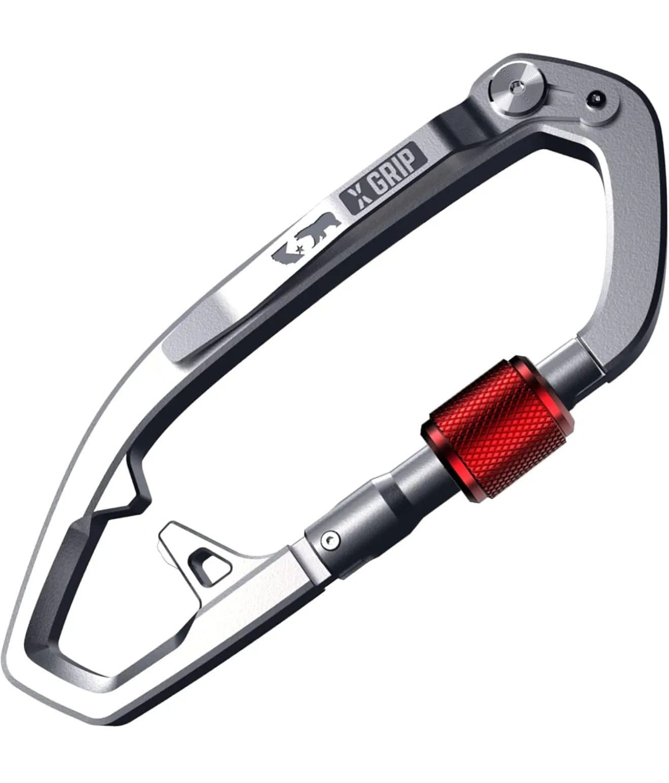 GPCA Carabiner Keychain Clip, Key Organizer, Key Ring, car Key Holder, Multi Tool EDC Gear with Bottle Opener