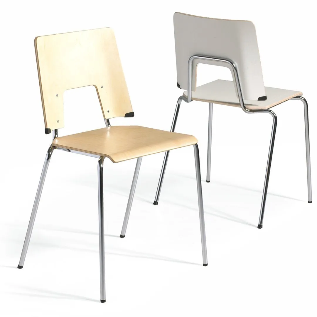 Grip Four Leg Base - Unupholstered, High Back
