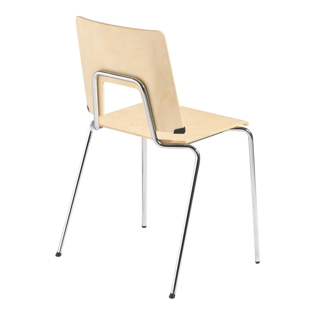 Grip Four Leg Base - Unupholstered, High Back