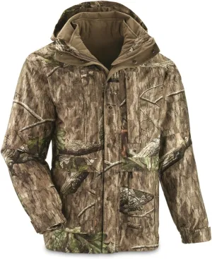 Guide Gear Steadfast 4-in-1 Hunting Jacket Parka, Waterproof Insulated Cold-Weather Thinsulate Coat