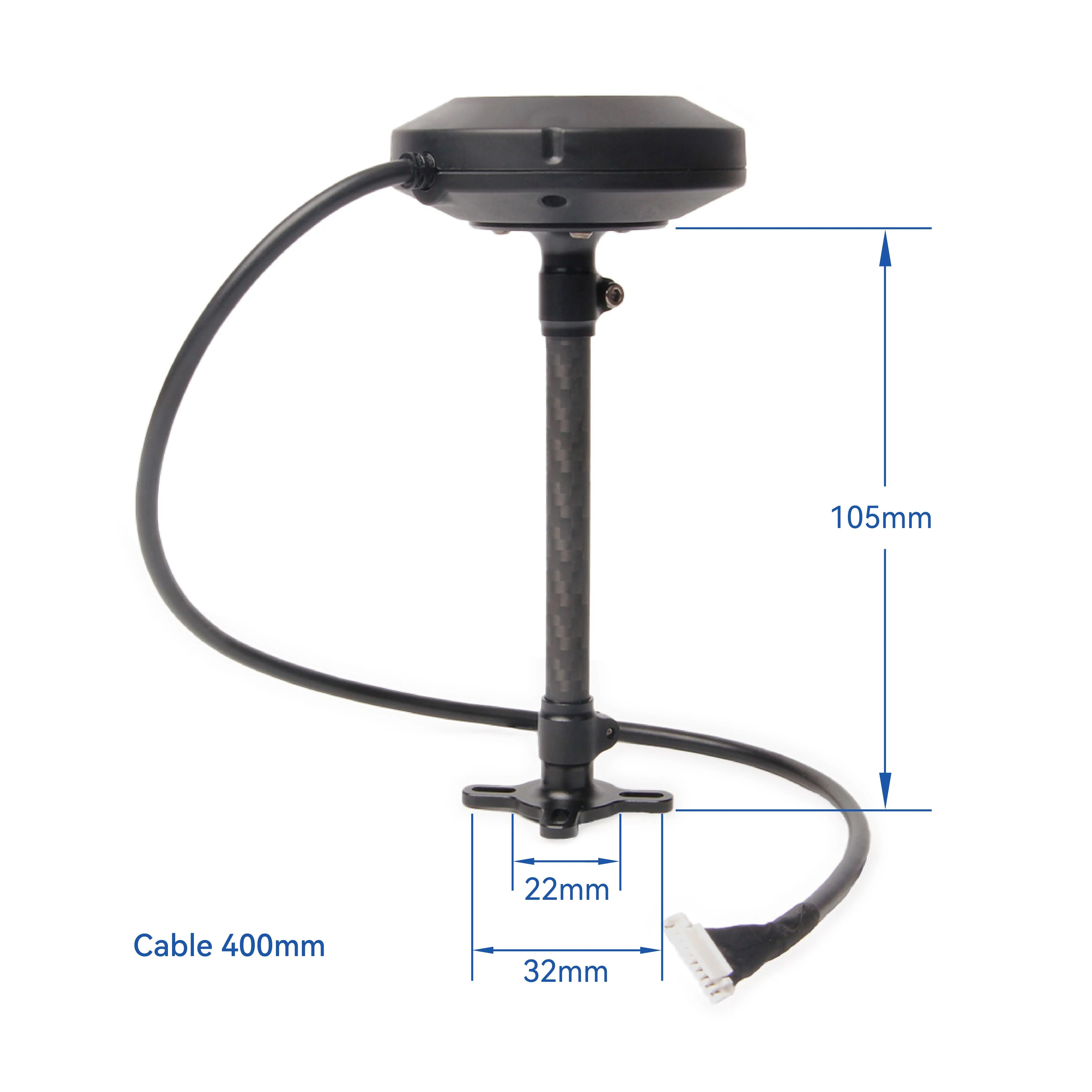 H-RTK NEO-F9P Rover (IP66, RM3100 Compass)