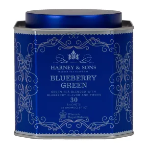 Harney & Sons Blueberry Green Tea | 30 sachets, Historic Royal Palaces Collection