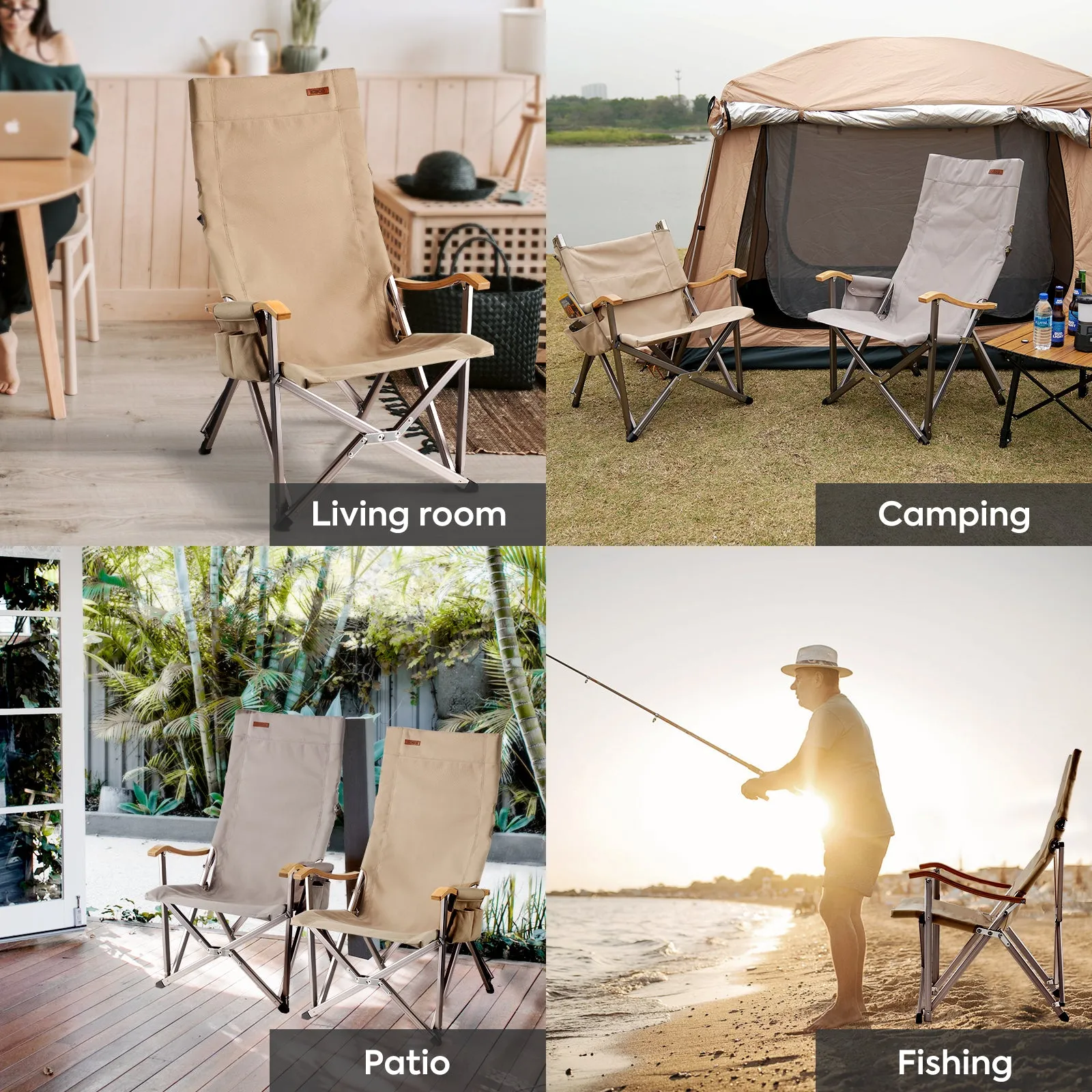 Hi1600 High-back Camping Chair | ICECO