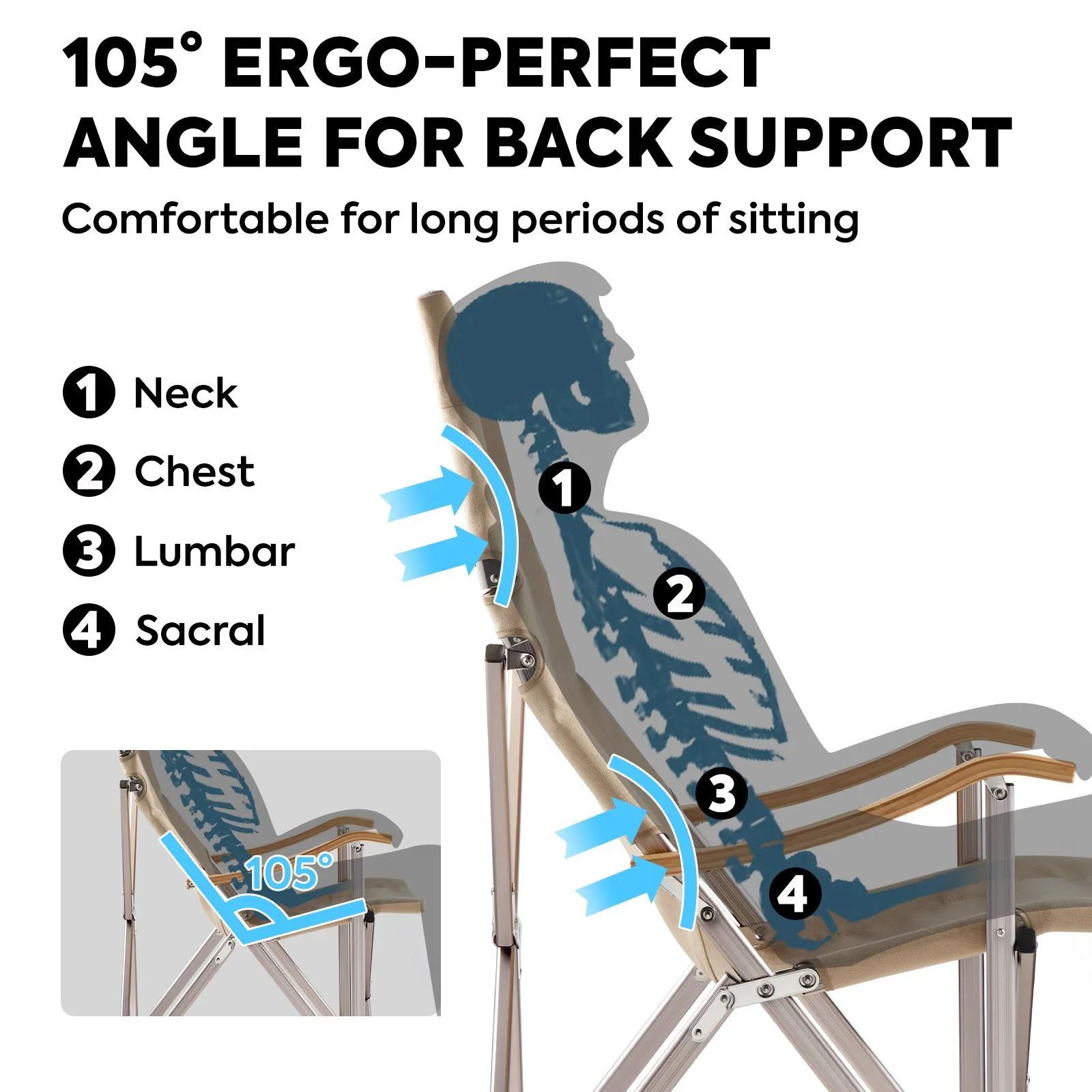 Hi1600 High-back Camping Chair | ICECO