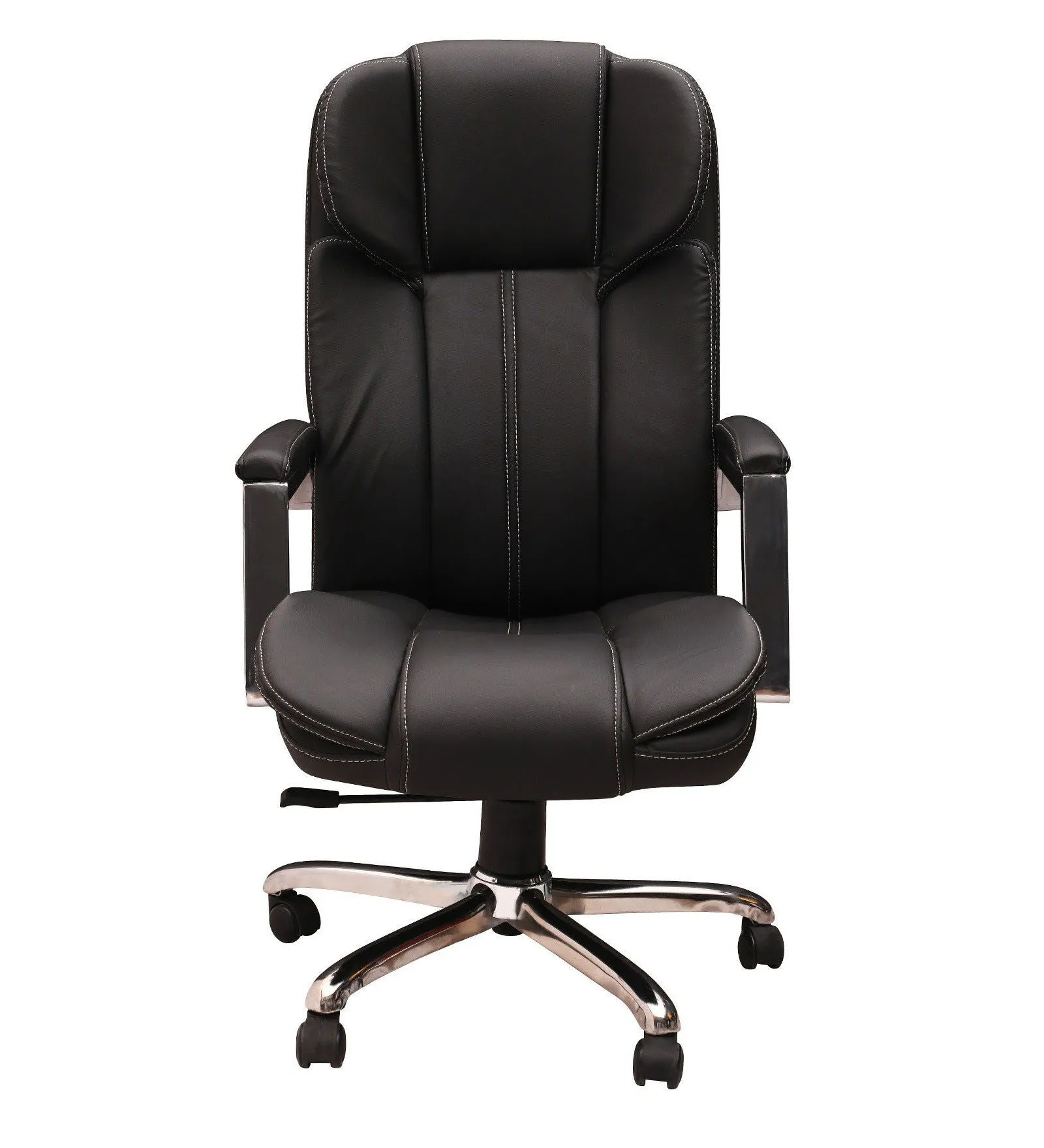 High Back Director Chair with Chrome Base