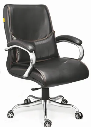 High Back Director Office Chair with Chrome Base