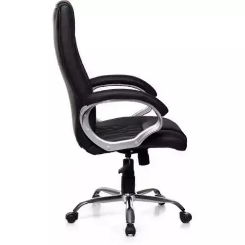 High Back Director Office Chair with Chrome Base