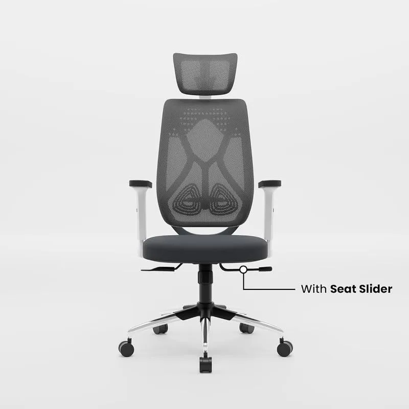 High Back Director Office Chair with Chrome Base