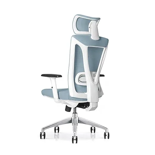 High Back Director Office Chair with Chrome Base