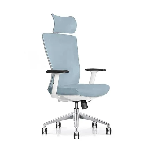 High Back Director Office Chair with Chrome Base
