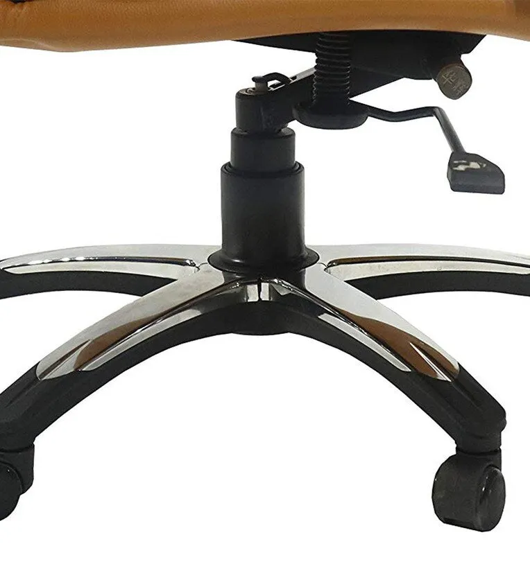 High Back Director Office Chair with Chrome Base