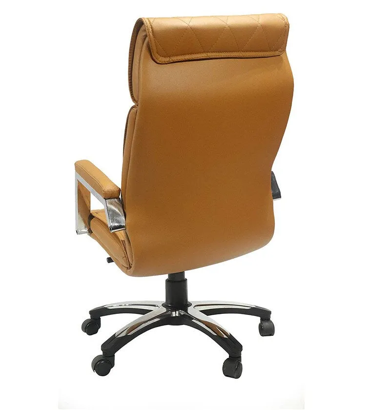 High Back Director Office Chair with Chrome Base
