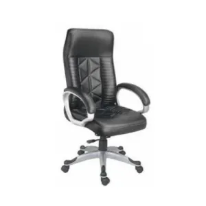 High Back Executive Office Chair with Chrome Base