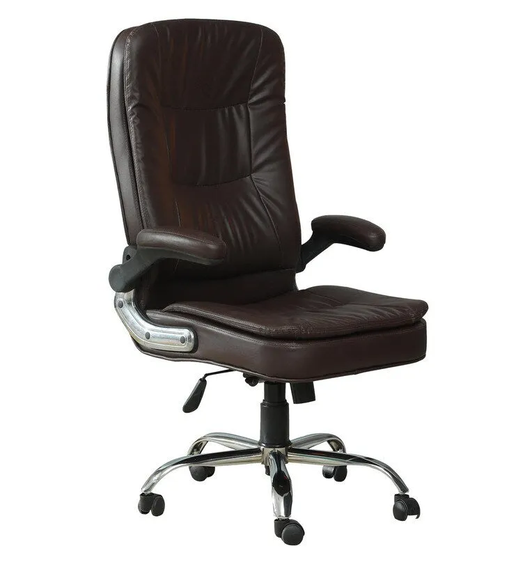 High Back Office Chair Leatherette with armrest