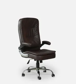 High Back Office Chair Leatherette with armrest