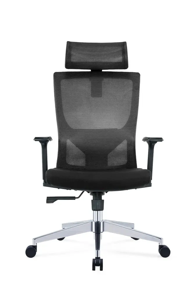 High Back Office Chair with Nylon Base