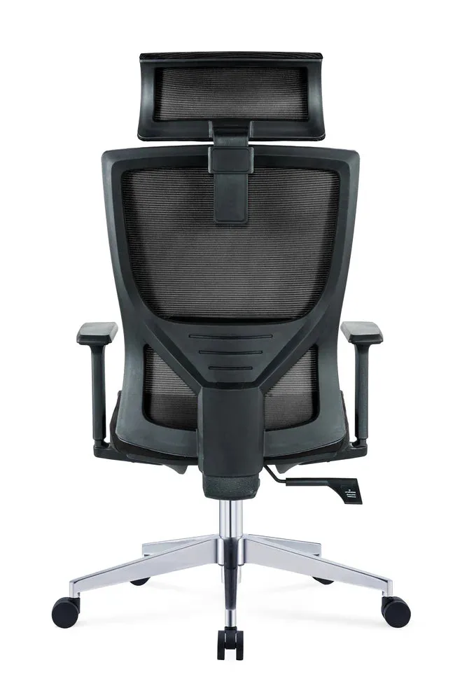 High Back Office Chair with Nylon Base