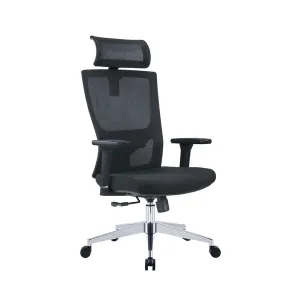 High Back Office Chair with Nylon Base