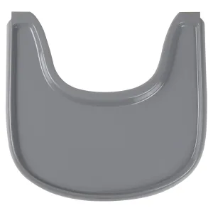 High Chair Tray Compatible with Stokke Tripp Trapp Chair with Smooth Surface and Strong Suction - Made from Food Safe Plastic (BPA BPS BPF Lead and Phthalate Free) (Gray)