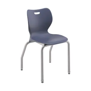 HON HONSL4L18EREP SmartLink Four-Leg Chair, 19.5" x 19.63" x 31", Regatta Seat, Regatta Base, 4/Carton