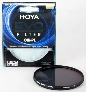 Hoya 52mm EVO SMC Circular Polarizer Super Multi-Coated Slim Frame Glass Filter