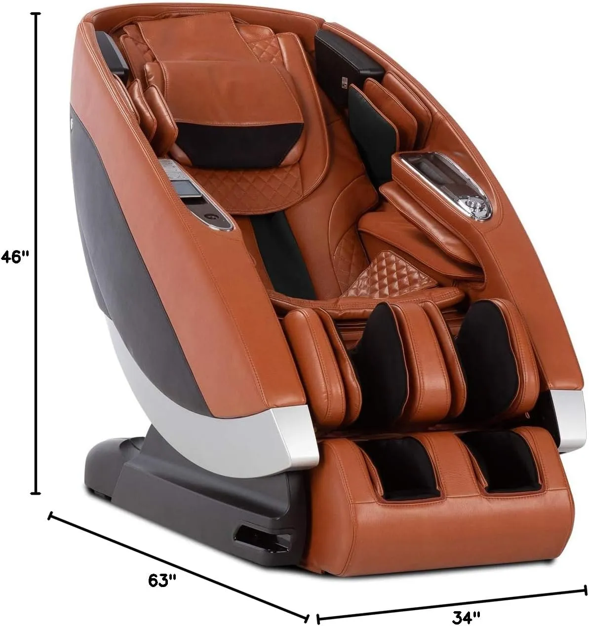 Human Touch Super Novo Zero Gravity Massage Chair - Virtual Therapist w/ Alexa, Cloud Touch Acupressure - 3D & 4D Full Body Massage, Stretch & Deep Tissue for Recovery - 38 Wellness Programs, Saddle