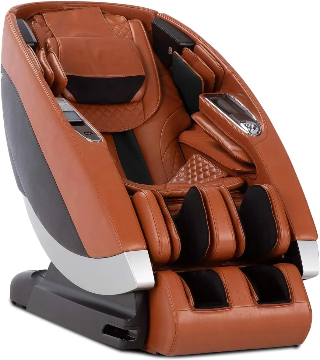 Human Touch Super Novo Zero Gravity Massage Chair - Virtual Therapist w/ Alexa, Cloud Touch Acupressure - 3D & 4D Full Body Massage, Stretch & Deep Tissue for Recovery - 38 Wellness Programs, Saddle