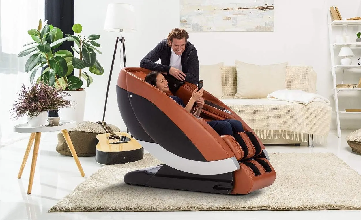 Human Touch Super Novo Zero Gravity Massage Chair - Virtual Therapist w/ Alexa, Cloud Touch Acupressure - 3D & 4D Full Body Massage, Stretch & Deep Tissue for Recovery - 38 Wellness Programs, Saddle