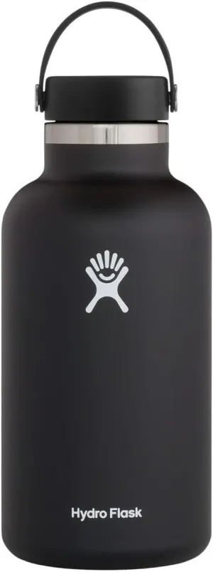 Hydro Flask Wide Flex Cap Black 64 Oz