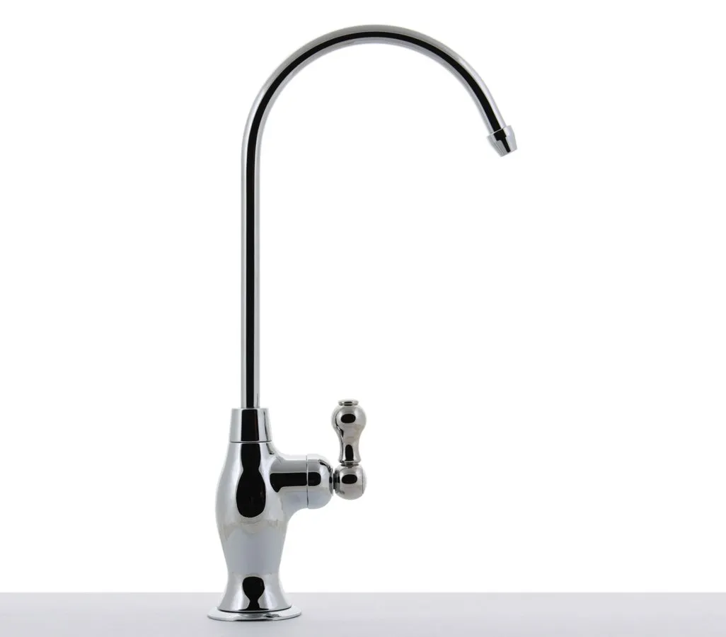 Hydronix LF-EC32-CP Modern Ceramic RO Reverse Osmosis or Filtered Water Faucet, Chrome