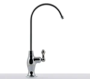 Hydronix LF-EC32-CP Modern Ceramic RO Reverse Osmosis or Filtered Water Faucet, Chrome