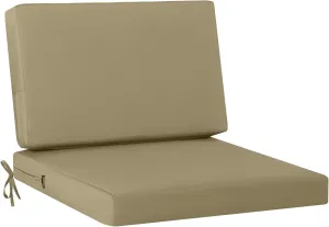 idee-home Outdoor Cushions for Patio Furniture, Outdoor Seat Cushions 28.5 x 28.5 Waterproof & Fade Resistant Couch Sofa Replacement Deep Couch Chair Cushion for Yard Garden Deck